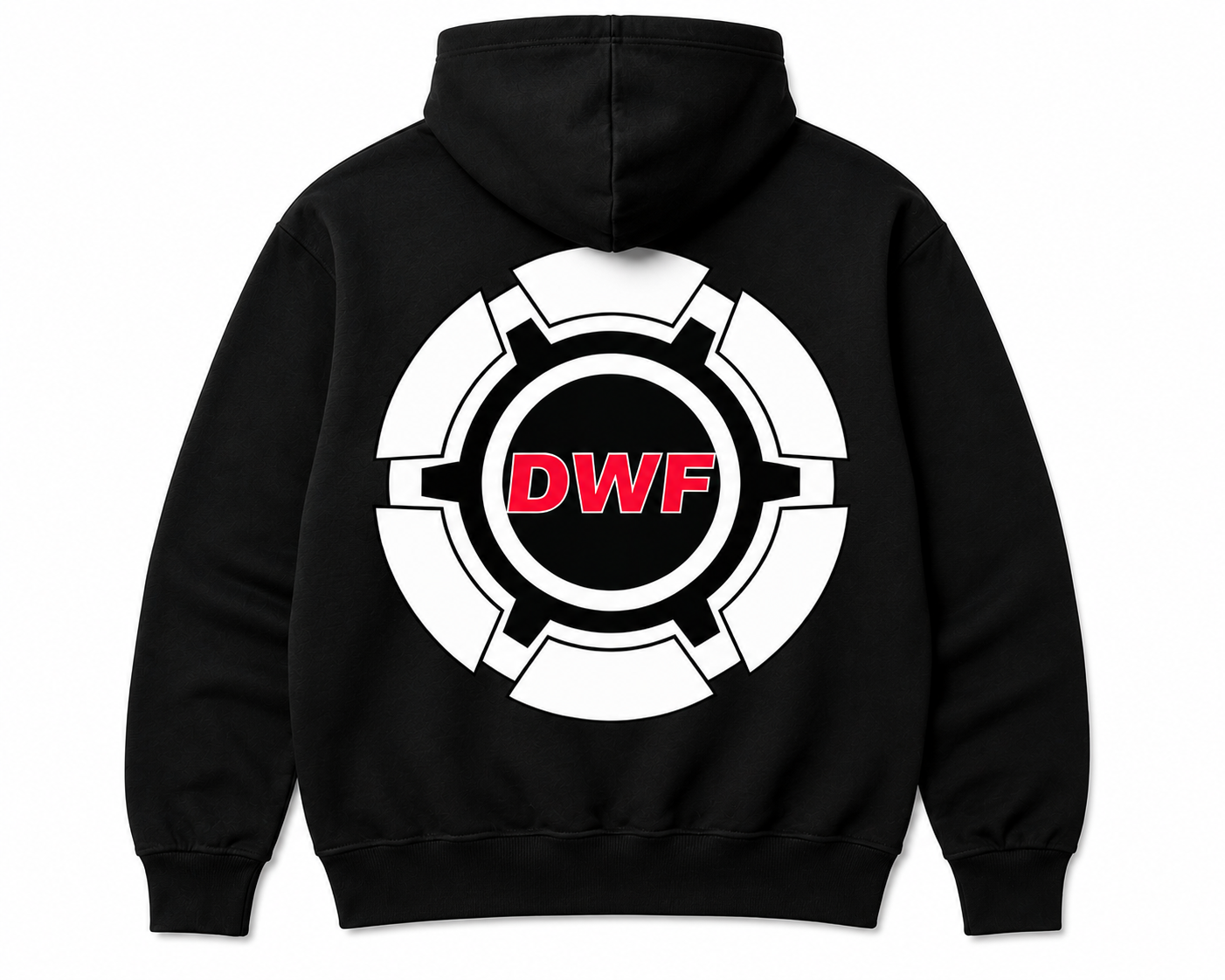 Red Dog Dish Hub Cap Hoodie