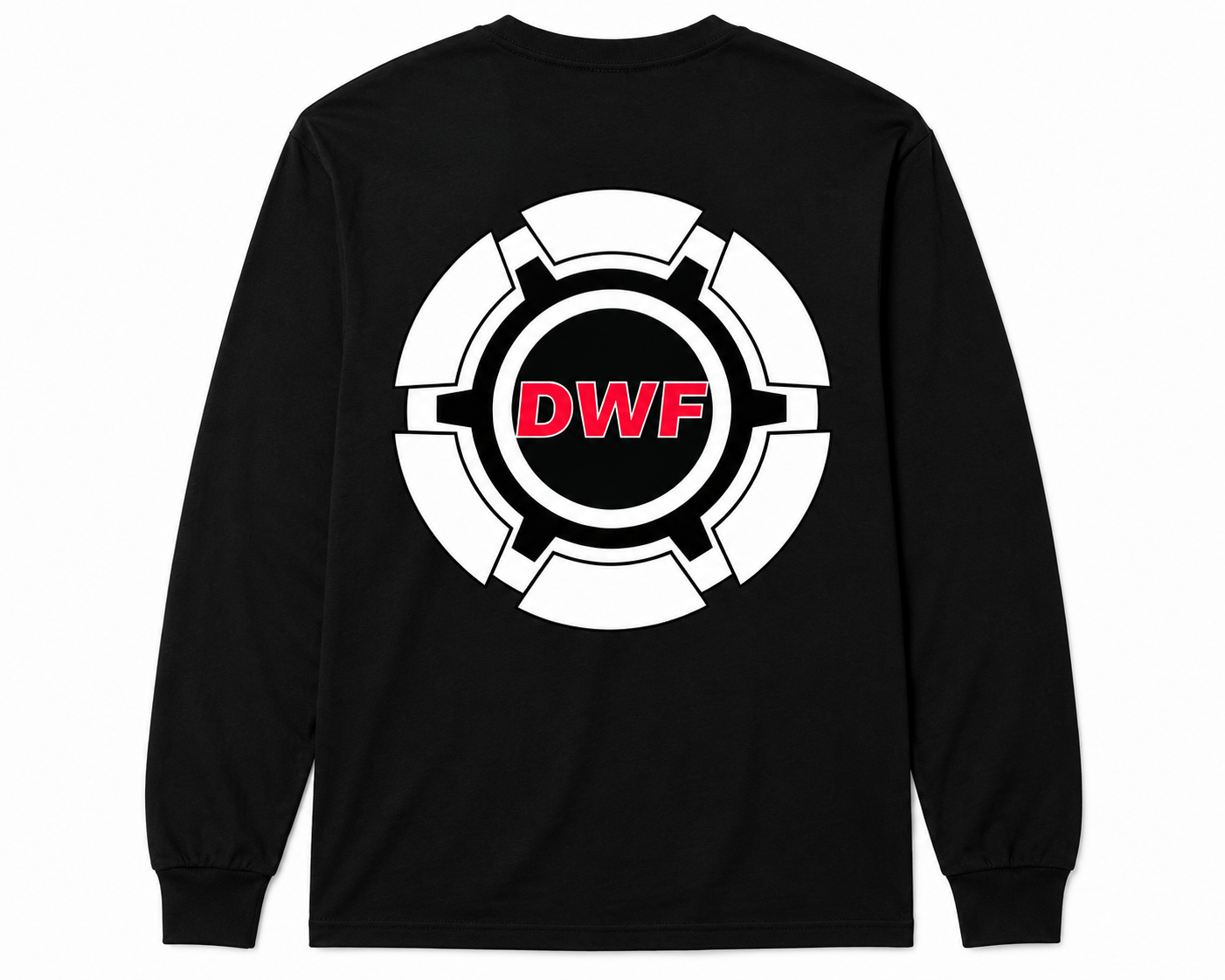 Red Dog Dish Hub Cap Long Sleeve