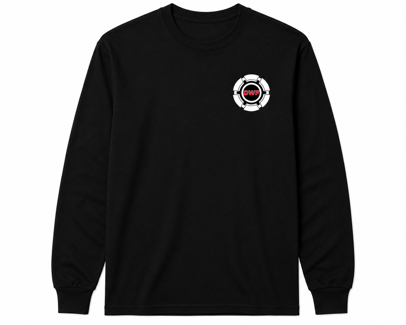 Red Dog Dish Hub Cap Long Sleeve