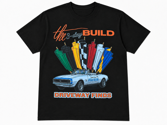 3 Day Build 1967 Camaro Pace Car Tee