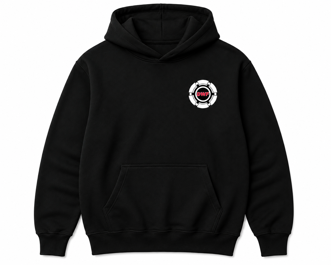 Red Dog Dish Hub Cap Hoodie