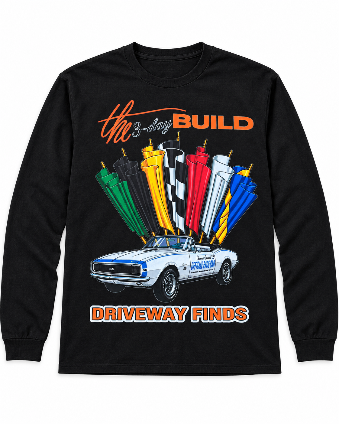 3 Day Build 1967 Camaro Pace Car Long Sleeve