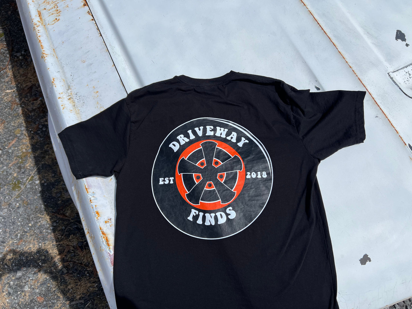 Driveway Finds Logo T-Shirt, Hoodie, or Long Sleeve