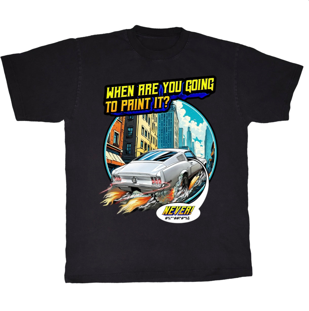 Patina Mustang Muscle Car Shirt, Hoodie, Long Sleeve