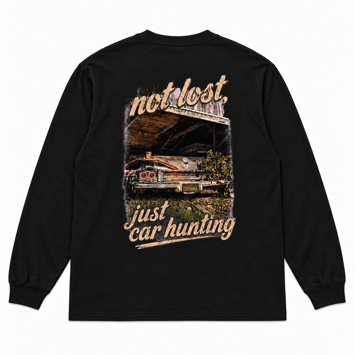 Not Lost Just Car Hunting Long Sleeve